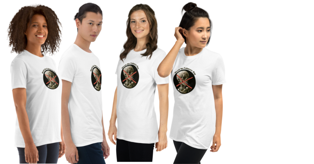 People wearing Earth Day shirts